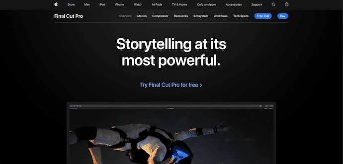 FinalCut-Pro-Homepage