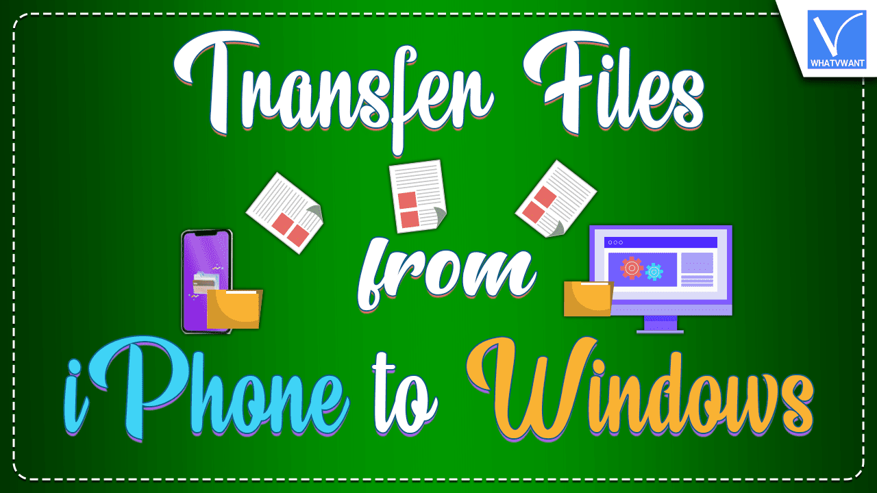 Transfer Files From iPhone To Windows