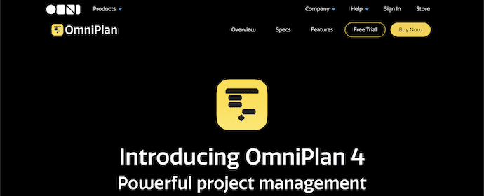 OmniPlan Homepage