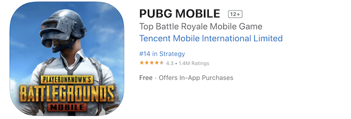 PUBG Mobile app download