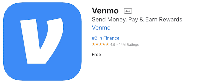 Venmo Homepage