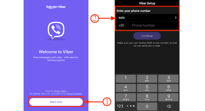 Viber Setup