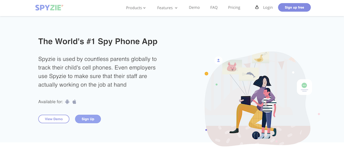 Spyzie Homepage
