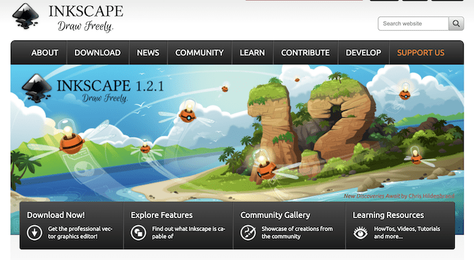 Inkscape-Homepage