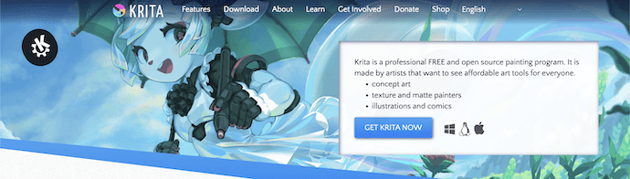 Krita Homepage