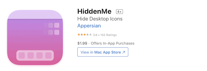HiddenMe Download page