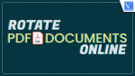 Rotate PDF Documents Online