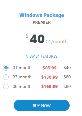 Pricing of TheOneSpy Windows Monitoring