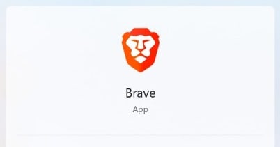 Brave browser symbol