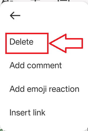 Delete icon