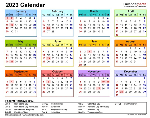 Calendar Pedia