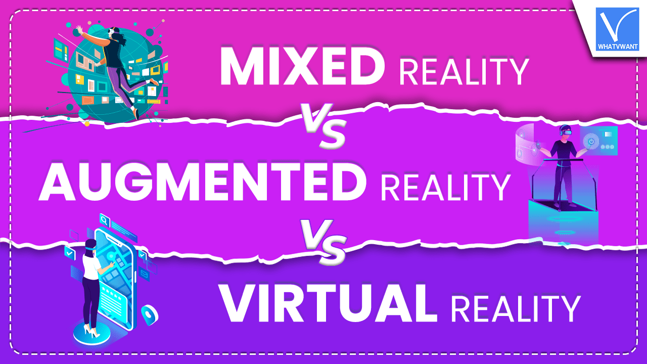 Mixed Reality vs Augmented Reality vs Virtual Reality