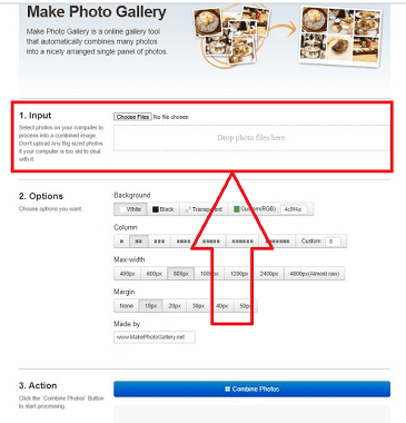 Choose File Section