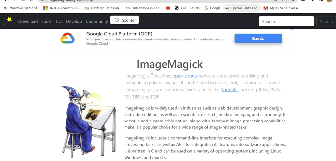 ImageMagick Homrpage