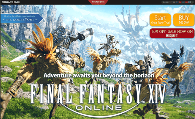 Final Fantasy Homepage