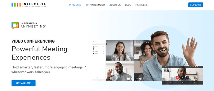 AnyMeeting Homepage