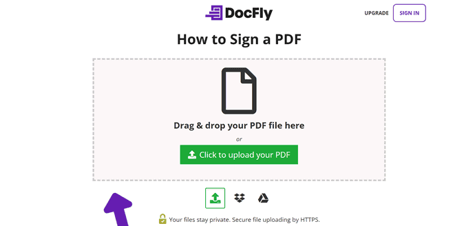 DocFly Homepage