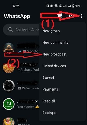 WhatsApp Broadcast