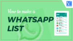 Make a WhatsApp List