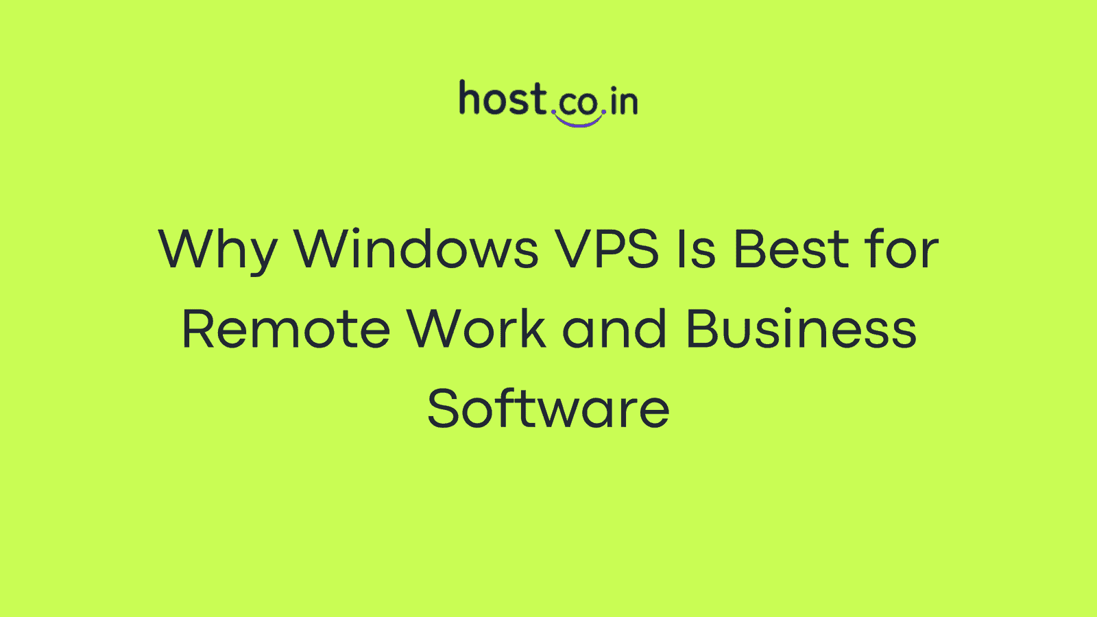 Windows VPS